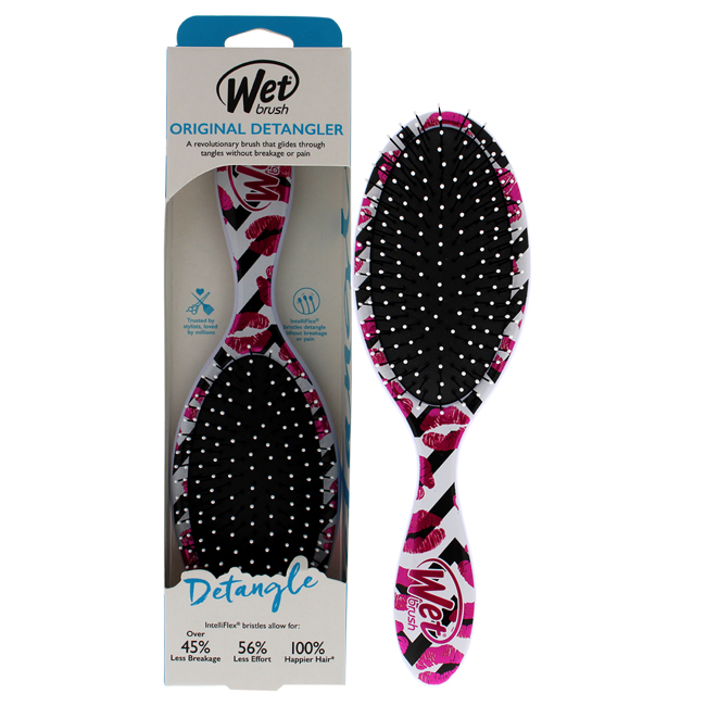 Wet Brush Pro Entwirrbürste 'Love Is Love' - Für Nasses & Trockenes Haar, Ergonomischer Griff