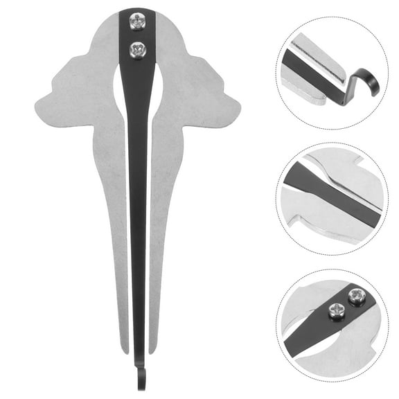 FRCOLOR  Harmonica Jaw Harp for Adults Musical Instrument Mouth Silver