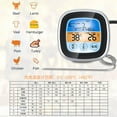 thumbnail image 3 of Unité d'Alarme de Bip de Viande Numérique, 5 Saveurs pour Cuisine, 3 of 8