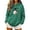 W145-NSLGXD Army Green Sweatshirt Women, variant on NSLGXD Halloween Sweatshirts for Women Plus Size Ghost Print Pullover Hoodies Stretch Holiday Long Sleeve Shirt Tops Halloween Costumes S-2XL