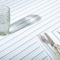 thumbnail image 5 of Daisy Stripe Tablecloth Single Pack Blue 60"x84", Elegant and Functional, Perfect for Kitchen Dining Room Decor, 5 of 5