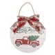 thumbnail image 2 of Christmas Welcome Sign, Christmas Door Hanging Tag Pollution Free Bowknot Letter Car Patterned For Home, 2 of 8