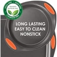 thumbnail image 7 of Rachael Ray Yum-o! Bakeware Oven Lovin' Nonstick Loaf Pan, 9-Inch by 5-Inch Steel Pan, Gray with Orange Handles, 7 of 7