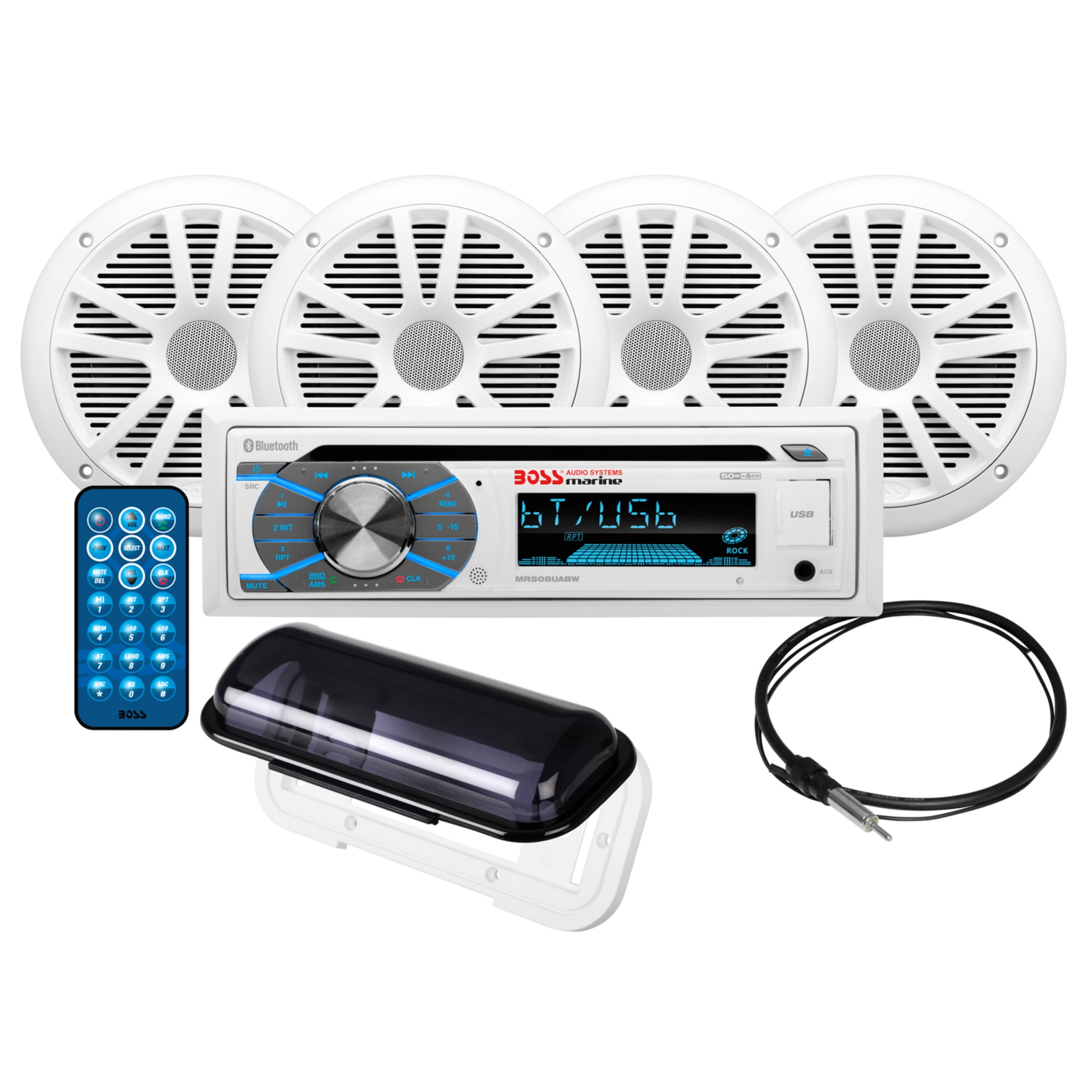 BOSS Audio Systems MCK508WB.64S Marine 