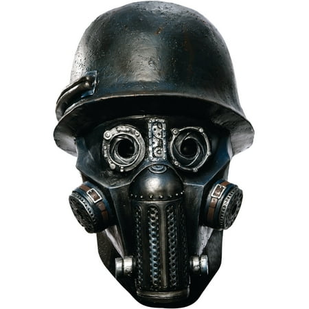 Sucker Punch Deluxe Gas Mask Zombie Overhead Latex Adult Costume