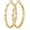 Gold-30mm, variant on Heart Cubic Zirconia Large Hoop Earrings for Womens 925 Silver 14k Gold Plated Hypoallergenic Rhinestone Hoops Earring Sparkly Jewelry Gift 30/40/50/60mm