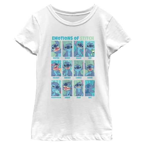 Girls Lilo & Stitch Emotions of 626 T Shirt
