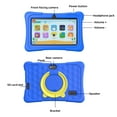 thumbnail image 3 of Kids Tablet, 7 inch Android 15 Tablet for Kids, 8GB+32GB 1TB Expand, Quad-Core Toddler Tablets with Shockproof Case, BT5.0, WiFi 5, Parental Control, Games, Dual Camera, 3 of 7