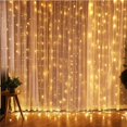 thumbnail image 1 of Cortina Serie 300 Luces Led Decorativas Usb 3x3m, 8 modos Elly decor CS01YL-LEDCTA, 1 of 6
