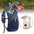 thumbnail image 1 of Mochila de senderismo plegable, versátil, ligera y ergonómica, ideal para viajes, montañismo, ciclismo y actividades al libre. Azul, 1 of 8