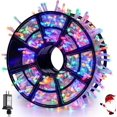 thumbnail image 1 of JMEXSUSS 168FT 600 LED Christmas Lights Outdoor Waterproof 8 Modes Christmas String Lights Multicolor Christmas Tree Lights Indoor Plug in Party Holiday Christmas Decorations, 1 of 8