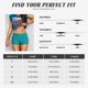 thumbnail image 5 of Fotbe Blue Green Glitter Shorts Sin Costuras – Shorts Deportivos de Cintura Alta para Mujer, Elásticos para Gimnasio, Yoga, Running o Ciclismo-Medium, 5 of 8