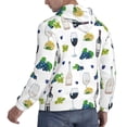 thumbnail image 3 of Hoodies for Men - Wine Print No.J918 Long Sleeve Comfrt Men'S Fashion Hoodies & Sweatshirts, Sweatshirts for Men Hoodies Pullover Clothing Clothes with Pouch, 3 of 7