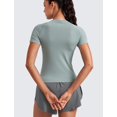 thumbnail image 2 of Remera CRZ YOGA Sin Costuras, Transpirable, para Gimnasio y Yoga, Talle Grande, 2 of 5