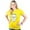 Daisy, variant on Kerusso Unisex Short Sleeve Casual T-Shirt, Mustard, Yellow, SM