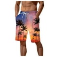 thumbnail image 6 of Hessimy Mens Swim Trunks Quick Dry Bathing Suits for Men Swim Shorts Swimwear,Mens Swimwear(Orange,XXXL), 6 of 6