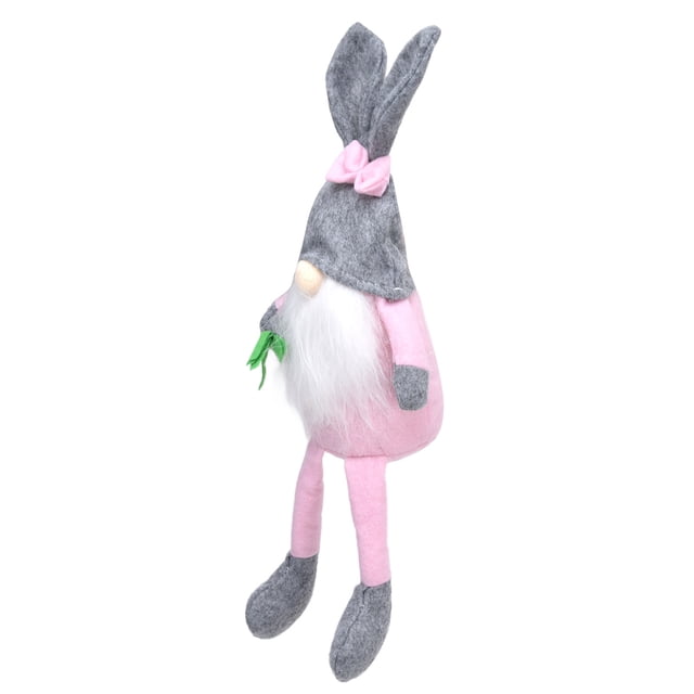 Gnomo De Conejito De Pascua Gnomo De Conejito De Vacaciones De La Suerte De Pierna Larga Sin Rostro Amigable Con La Piel Para Un Regalo Perfecto ANGGREK Juguetes