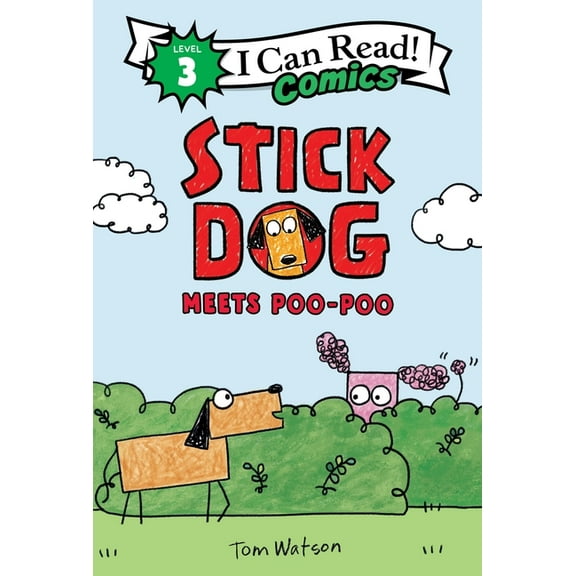 I Can Read Comics Level 3 Stick Dog Meets Poo-Poo (Paperback)