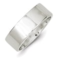 thumbnail image 2 of 925 Sterling Silver 7mm Taille 7 Anneau Mariage Classique Plat, 2 of 7