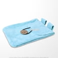 thumbnail image 5 of Light Blue Medieval Renaissance Pouch Genuine Suede Leather Coin Bag LARP Cosplay, 5 of 6