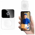 thumbnail image 2 of Timbre inalámbrico conectado con cámara de vigilancia, cámara inteligente Wifi, grabación de vídeo, timbre de puerta (tipo C), tono de llamada recargable múltiple, 2 of 5