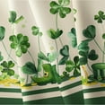 thumbnail image 6 of St Patricks Day Tablecloth, Green Oval Tablecloth 60x84 Inch, Polyester Waterproof Tablecloth, Shamrock Gold Coins St. Patrick''s Day Holiday Kitchen Table Decoration for Dinner, Party, 6 of 6