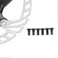 thumbnail image 3 of 180mm Floating Mountain Bike Brake Disc Rotor with 6 Bolts Heat Dissipation, 3 of 4