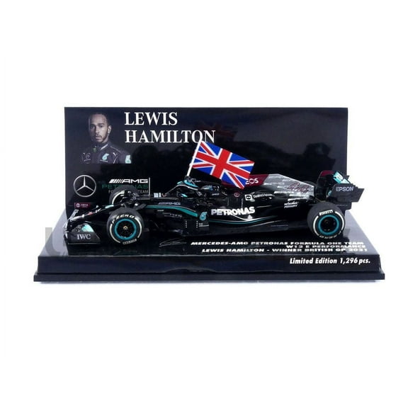 Minichamps 1:43 Mercedes-AMG Petronas Formula One Team W12 E Performance - Hamilton, Winner British GP 2021