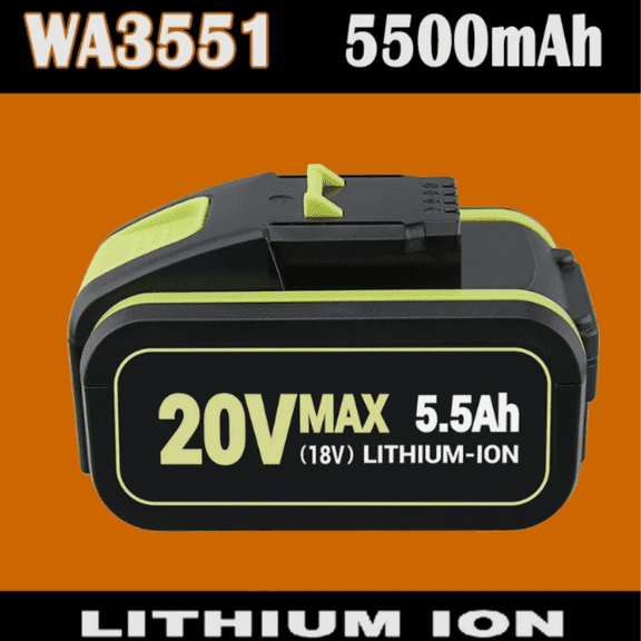 20V MAX For WORX 5.5Ah Powershare Lithium-ion Battery Capacity Indicator WA3551