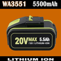 20V MAX For WORX 5.5Ah Powershare Lithium-ion Battery Capacity Indicator WA3551