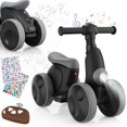 thumbnail image 1 of Bicicleta de equilibrio eléctrica para bebé wiqins 4 en 1 con burbujas, luces LED y música, 1 of 7
