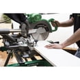 thumbnail image 3 of Hitachi C10FSHQSM 10" Sliding Dual Compound Miter Saw with Laser Marker, 3 of 5