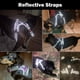 thumbnail image 5 of Arnés para perros PHOEPET, chaleco reflectante con clip frontal, talla M, gris, 5 of 6