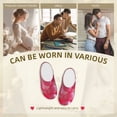 thumbnail image 7 of KLL Pink Balloon Puppy Art Pattern Adult Unisex Cozy Slippers,Fuzzy Slip-on Slippers TPR Sole Slippers Comfort Plush Home Footwear for Indoor & Outdoor-39/40, 7 of 7