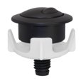 thumbnail image 4 of Botón de descarga del inodoro Botón del tanque del inodoro Fácil de instalar Piezas del tanque del inodoro multiusos Válvula del tanque para el hogar Negro, 4 of 8