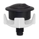thumbnail image 4 of Botón de descarga del inodoro Botón del tanque del inodoro Fácil de instalar Piezas del tanque del inodoro multiusos Válvula del tanque para el hogar Negro, 4 of 8
