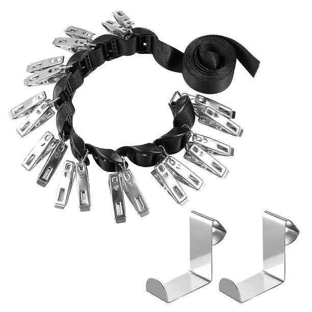 Door Back Hanging Baseball Cap Organizer Hat Hooks String Rope Holder Hanger