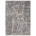 thumbnail image 2 of Allstar Rugs  Abstract Themed Polyester Area Rug 7' 9" x 9' 10" - Graphite, 2 of 5