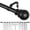 Black, variant on KoshiMe 1-inch Diameter Adjustable Curtain Rod 32-86 inches, Heavy-Duty Curtain Rods, Classic Ball Finials for Indoor/Outdoor Use, Black