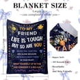 thumbnail image 5 of Best Friend Birthday Gifts for Women Friendship Gifts for Women Long Distance Relationship Gifts for Best Friend Bestie BFF Christmas Valentine's Day Birthday Gifts for Best Friend Blanket 50"*60", 5 of 5