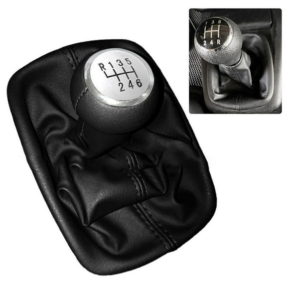 For A6 C5 for A4 for B5 A8 D2 5/6 Speed Car Gear Shift Knob Lever Gaiter Boot Cover