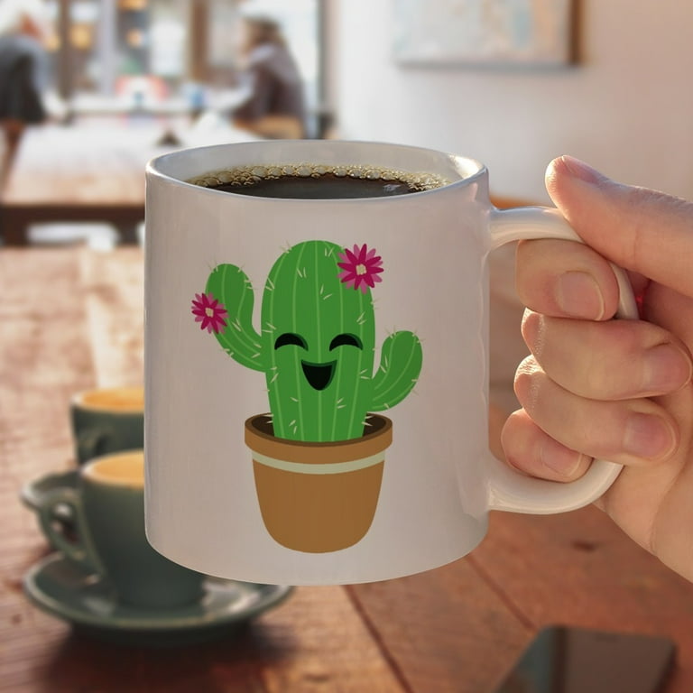 mug - cute cactus