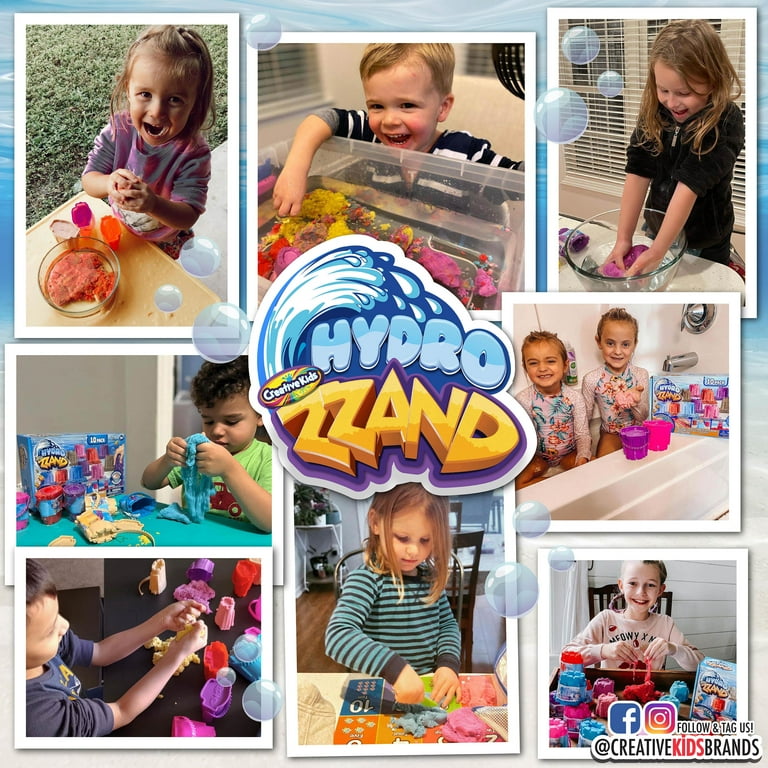 Creative Kids Hydro Zzand Play Sand Art Kit – 10 Individual