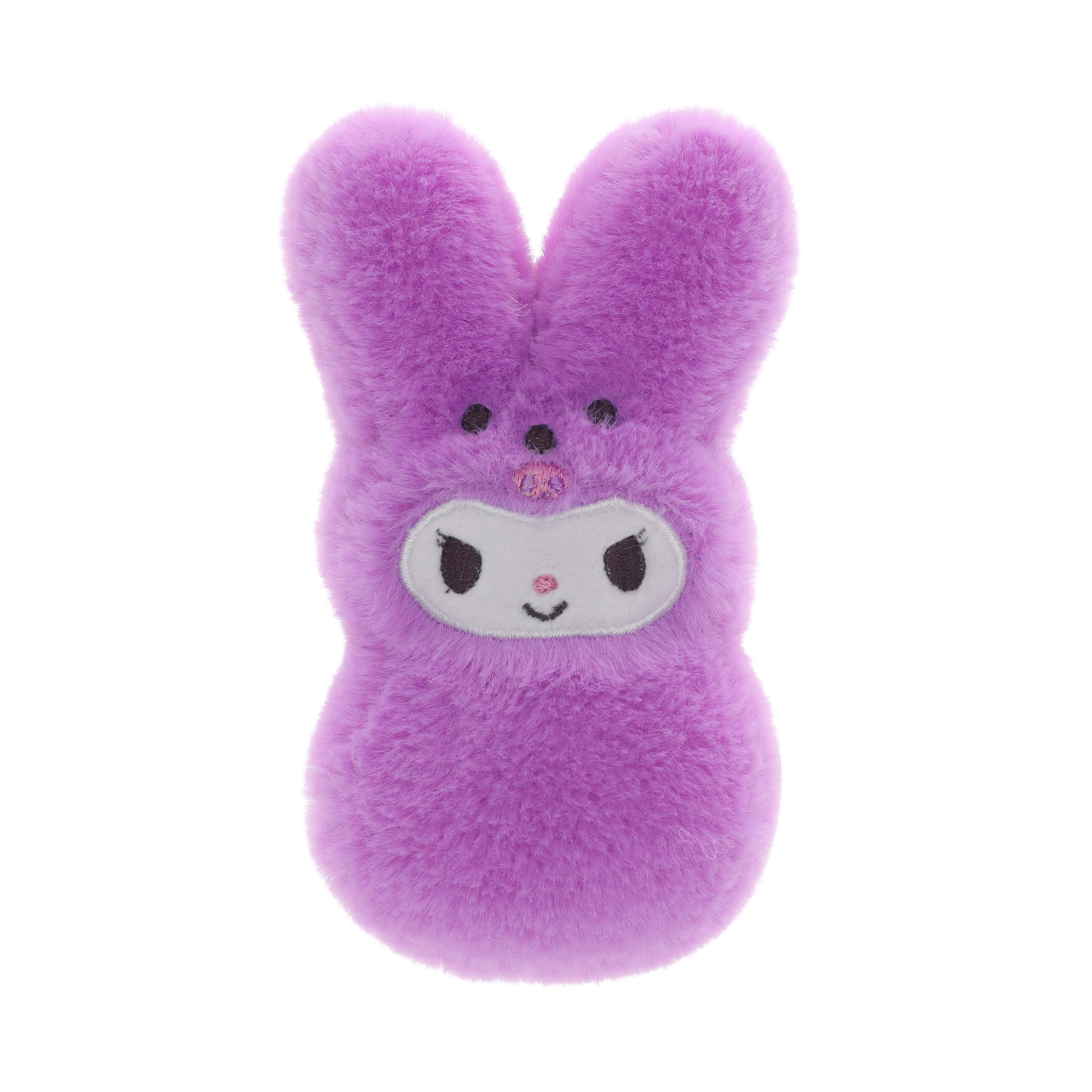 Sanrio Kuromi™ x PEEPS® Bunny Plush Backpack Clip Toy for Easter