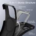 thumbnail image 4 of JETech Magnetic Silicone Case for iPhone 13 Pro 6.1-Inch, Compatible with MagSafe, Phone Cover with Camera Lens Full Protection (Black), 4 of 6