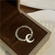 thumbnail image 5 of Anillo abierto Zulema Ajustable Elegante de moda para mujeres, 5 of 7