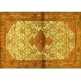 thumbnail image 1 of Ahgly Company Indoor Rectangle Persian Yellow Traditional Area Rugs, 2' x 4', 1 of 4