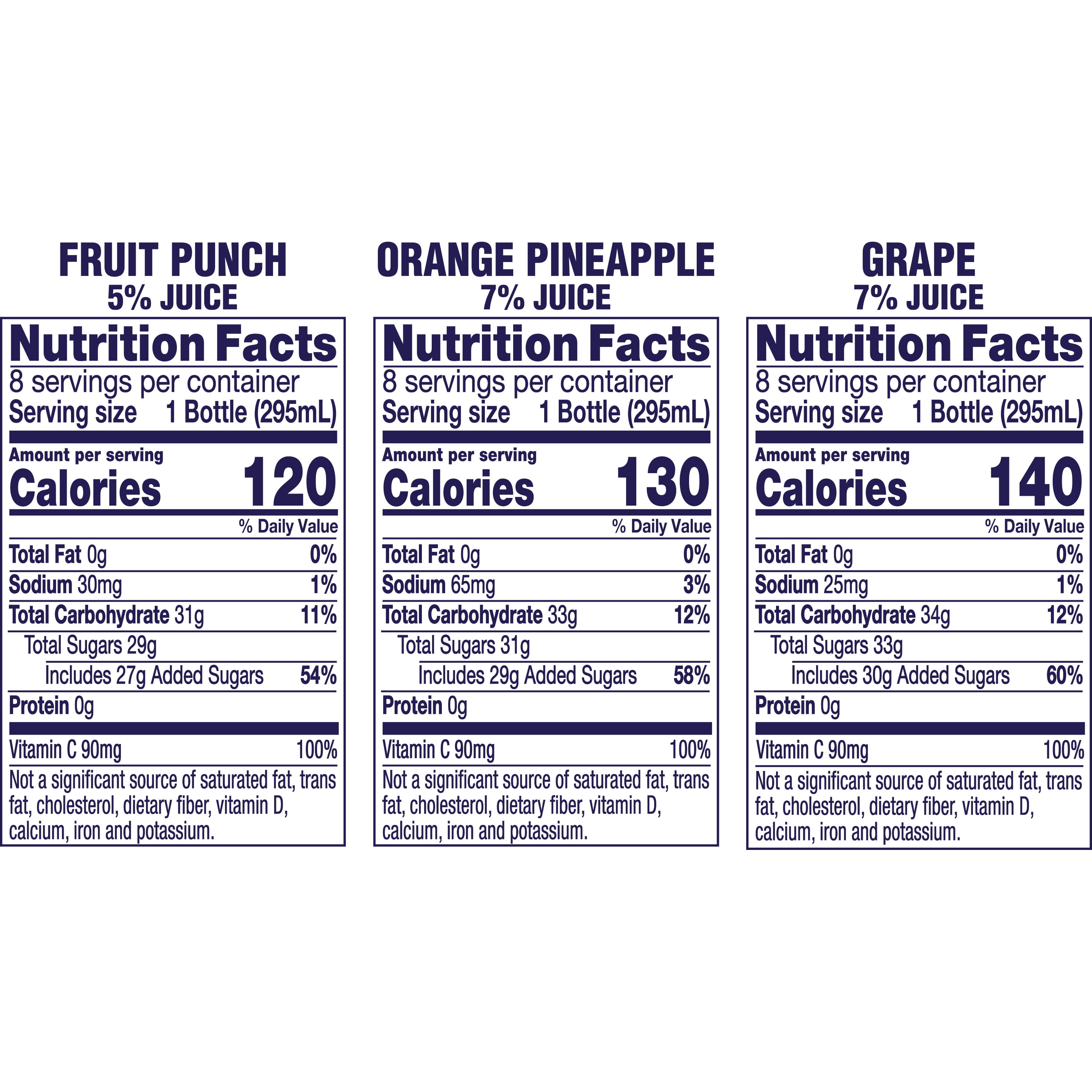 Welchs Variety Pack Juice - 24/10 Ounce