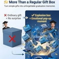 thumbnail image 5 of Surprise Pop up Gift Box Money Graduation, Graduation Explosion Giftbox, Money Explosion Gift Boxes with Pop up Cash for Cash & Cards, Party Favors for High School College Grads, 5 of 7
