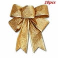 thumbnail image 2 of Viworld 5/10Pcs Large Bow Christmas Tree Bowknot Ornaments Party Gift Present Xmas Decor, 2 of 6